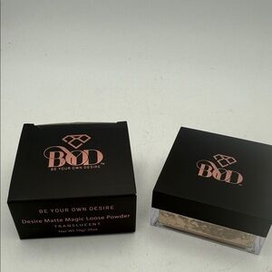 BOD Be Your Own Desire Matte Magic Loose Powder translucent .35oz